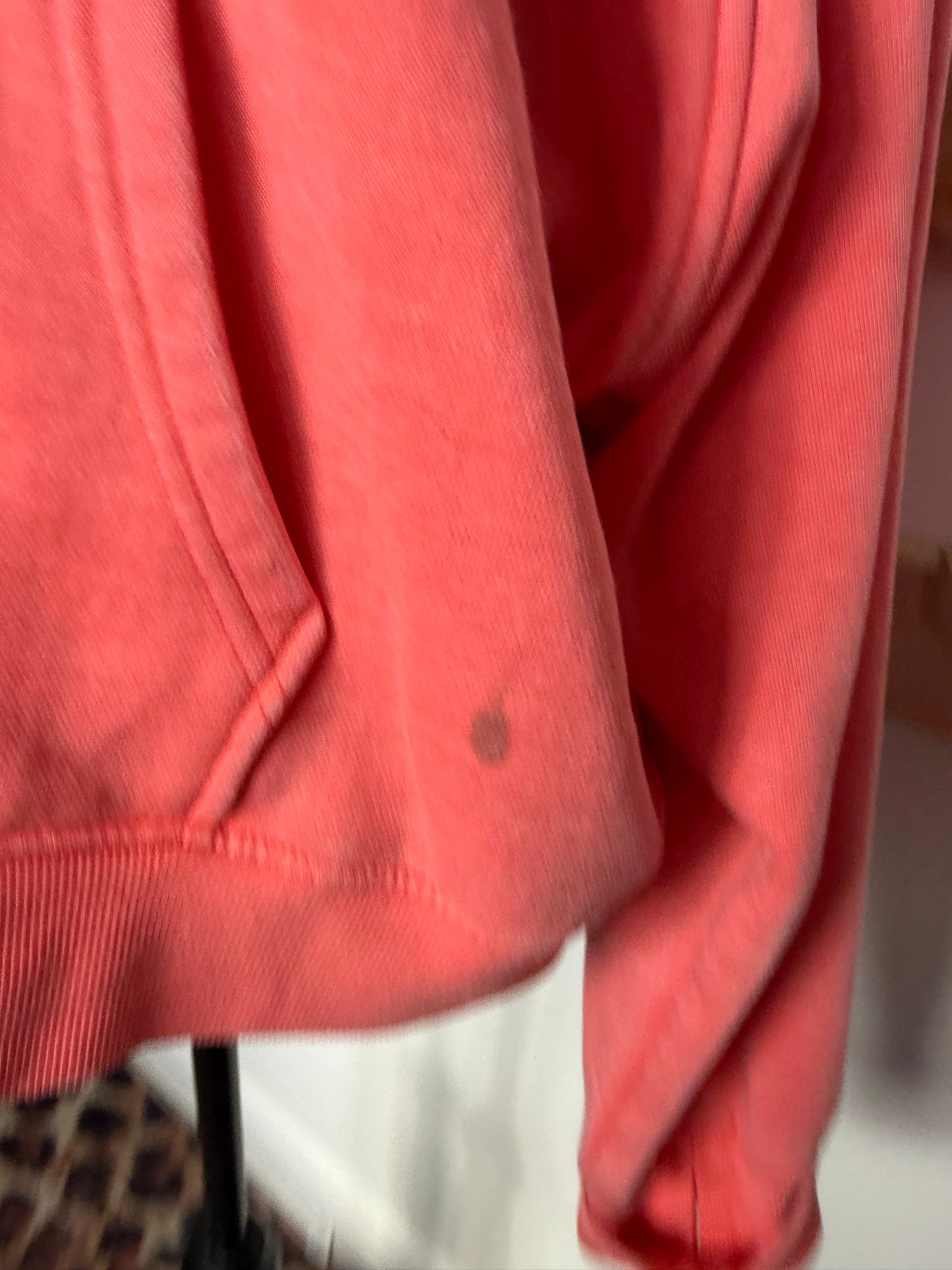 Blakeley Coral Crop Hoodie : L/XL