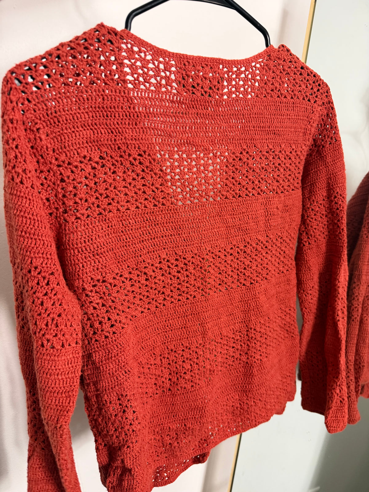 Eddie Bauer Hand Crochet Cardi : S