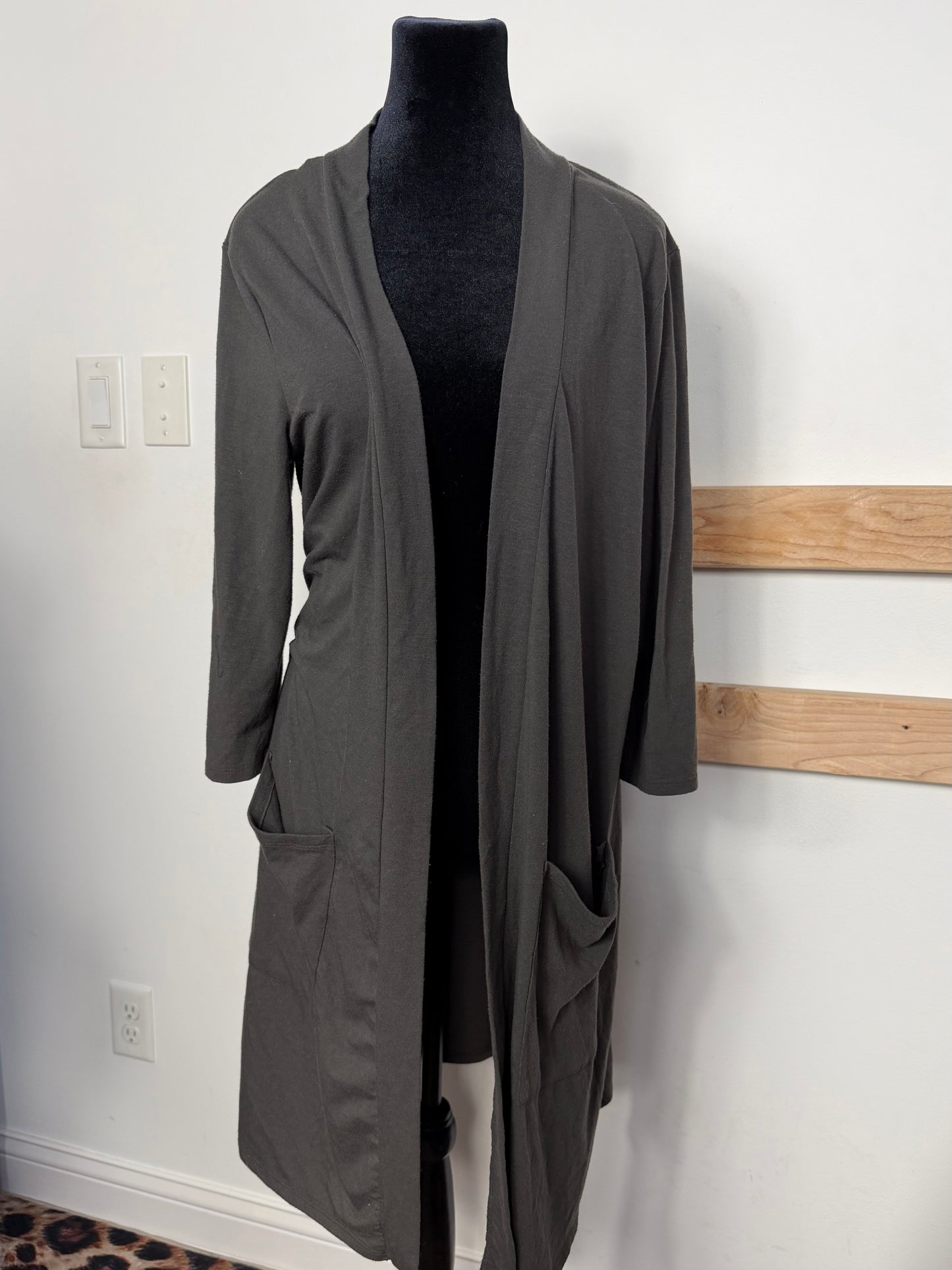 Zenana Grey Cardigan : 2X : NEW