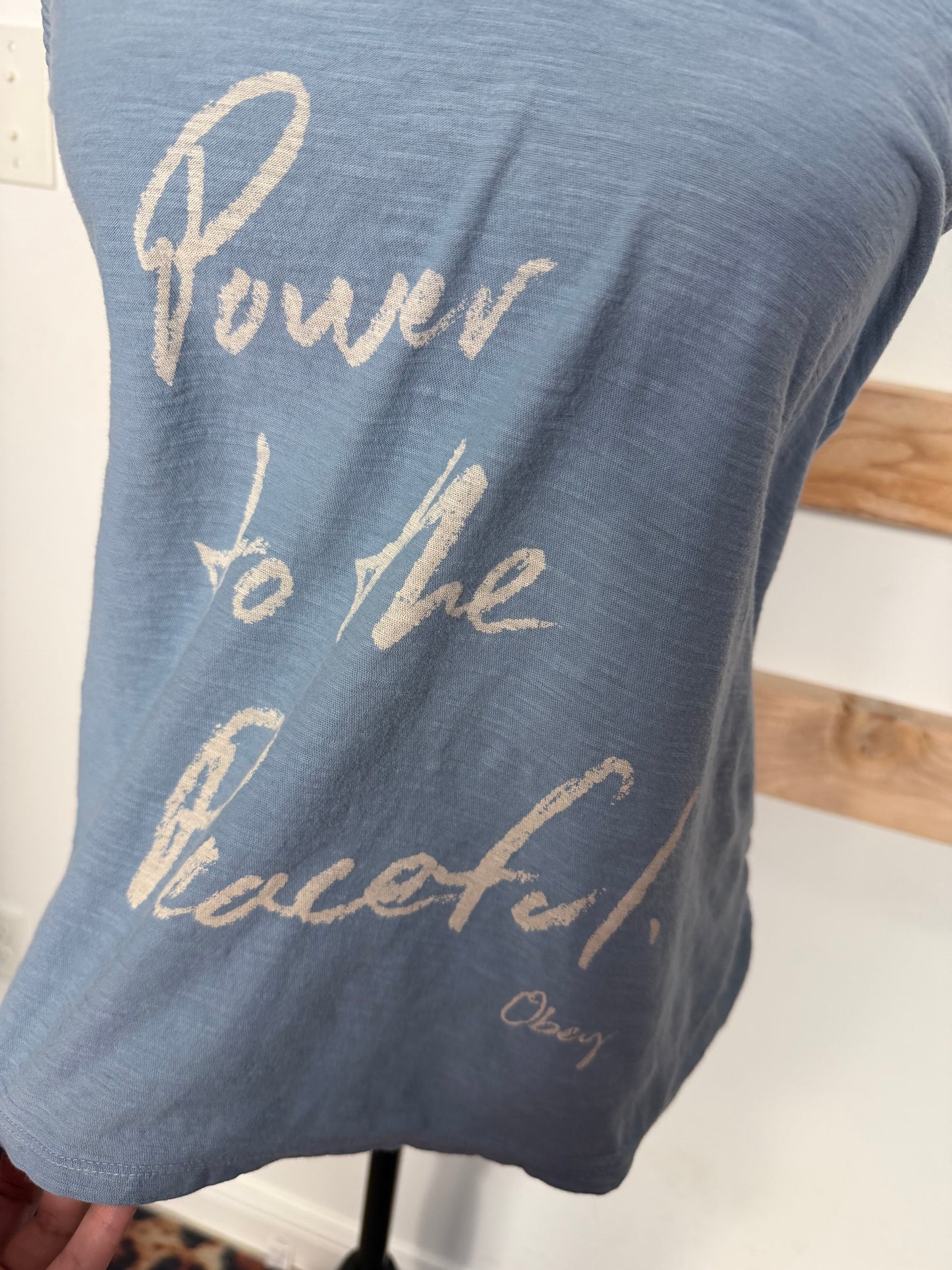 Power to the Peaceful Tank : Obey Brand