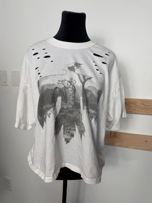 Thunderbird Cropped Tee : L