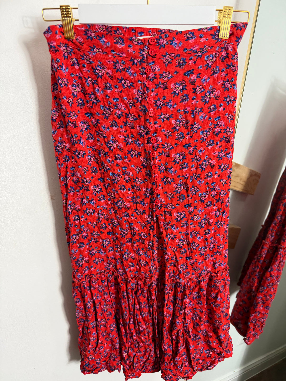 Band of gypsies floral skirt : M