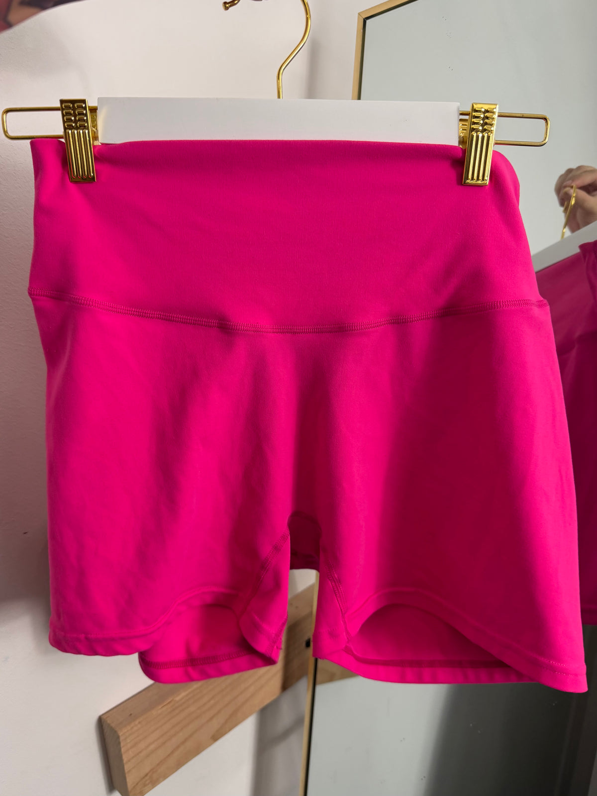 Birdie Fuchsia Biker Shorts : NEW: Xl