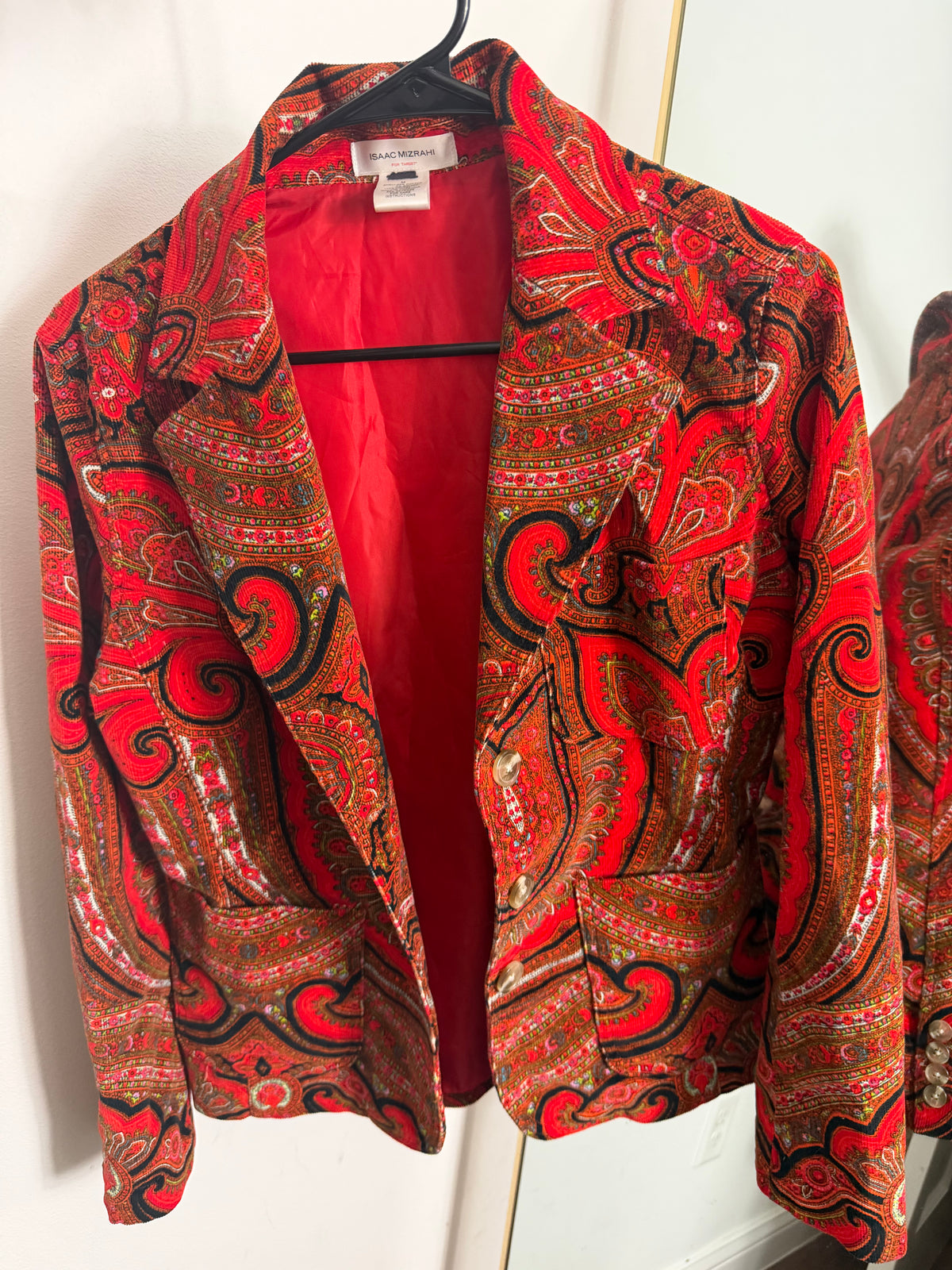 Retro Paisley Jacket : M