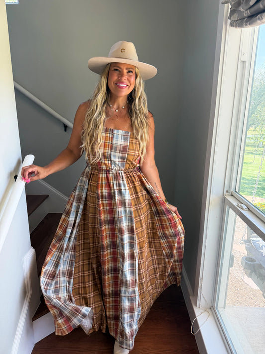 Ashford Plaid Dress : PREORDER