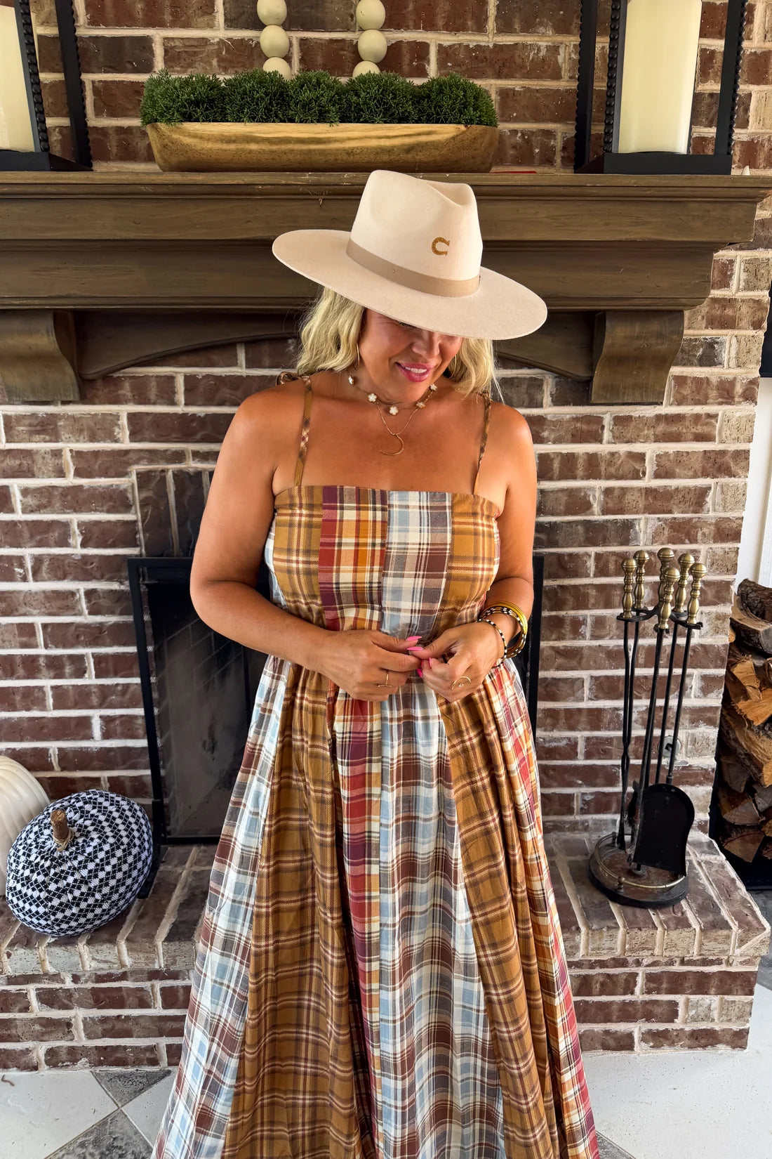 Ashford Plaid Dress : PREORDER
