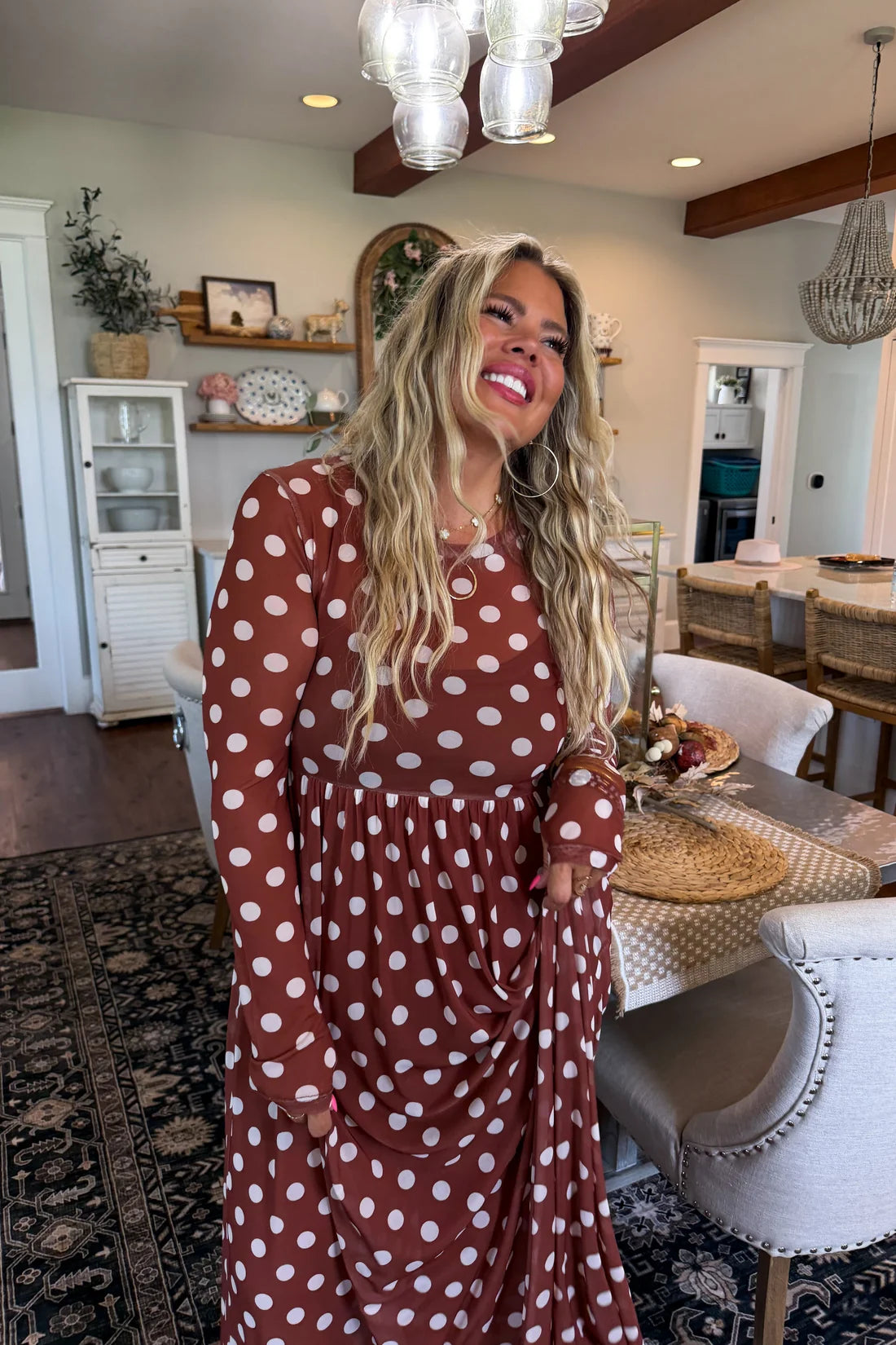 Country Side Mesh Dress : 2 Options : PREORDER