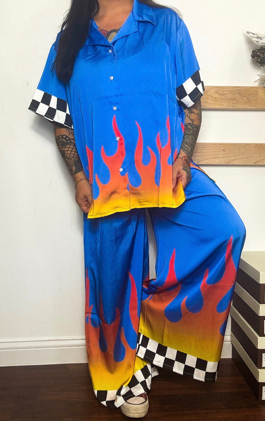 Ricky Luxe Silk Pants