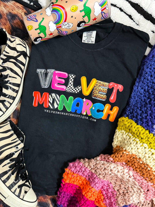 VM Funky Cropped Tee : Black