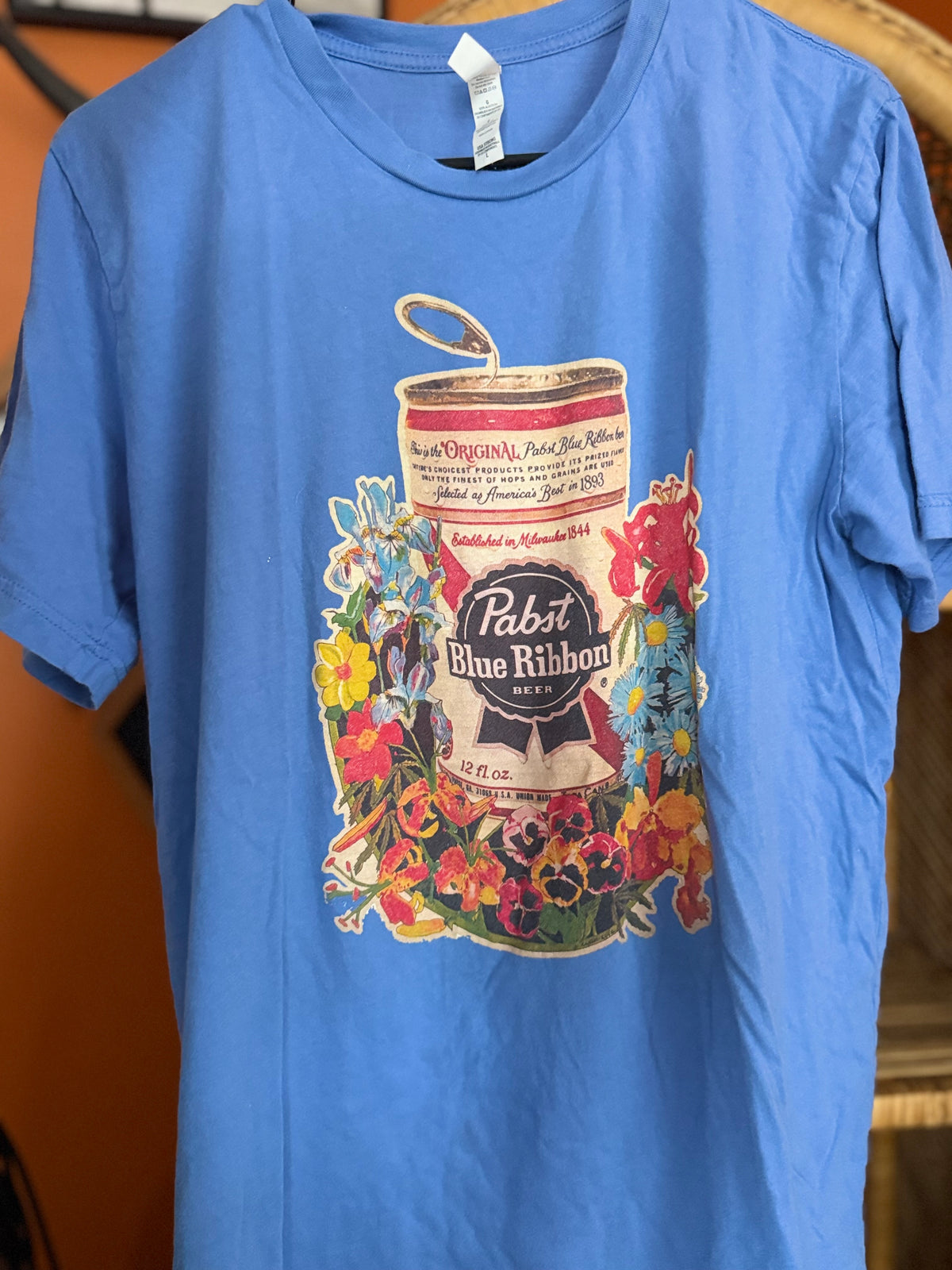 PBR Flower Tee : L