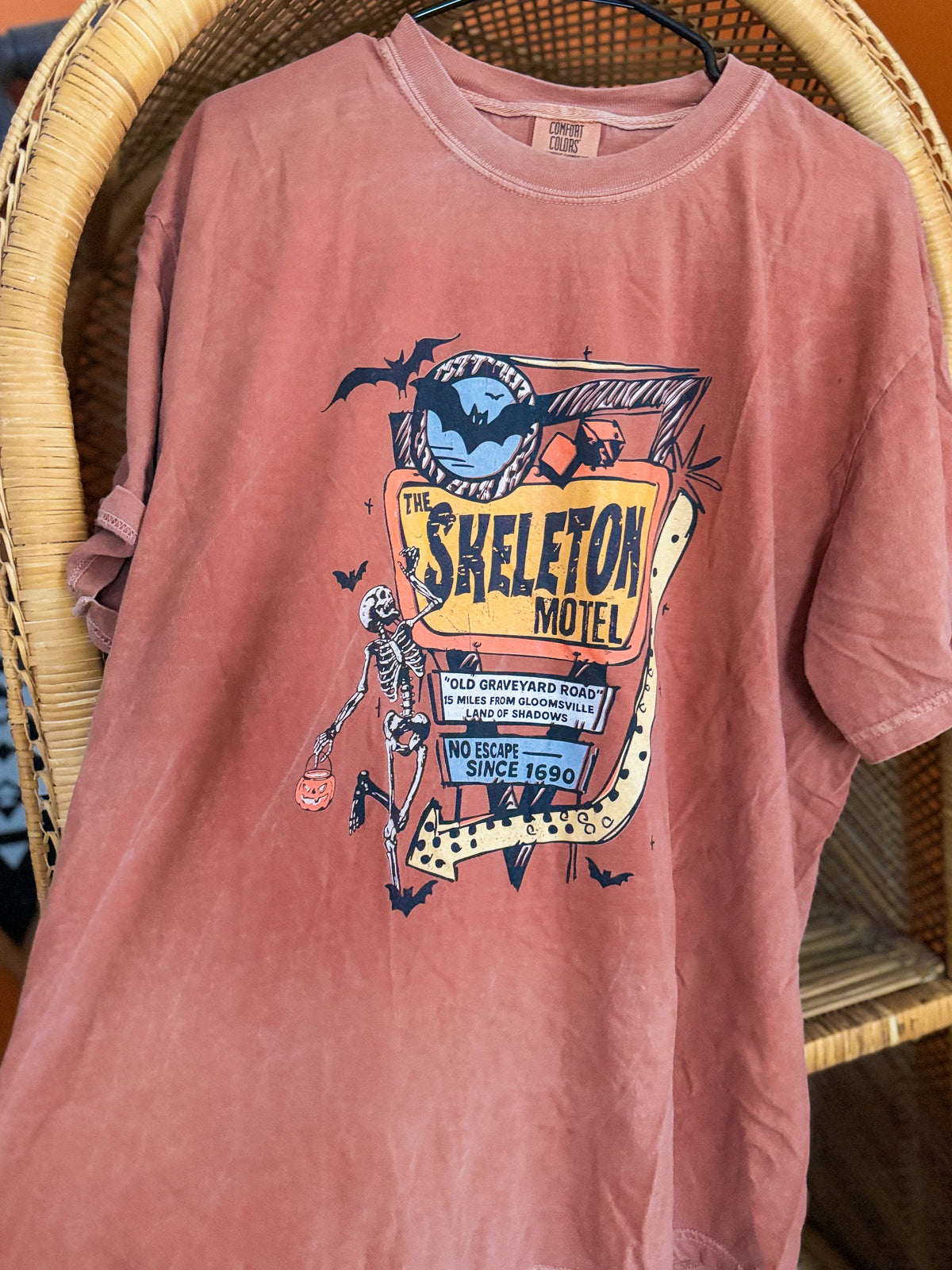 Skeleton Motel Tee : XL