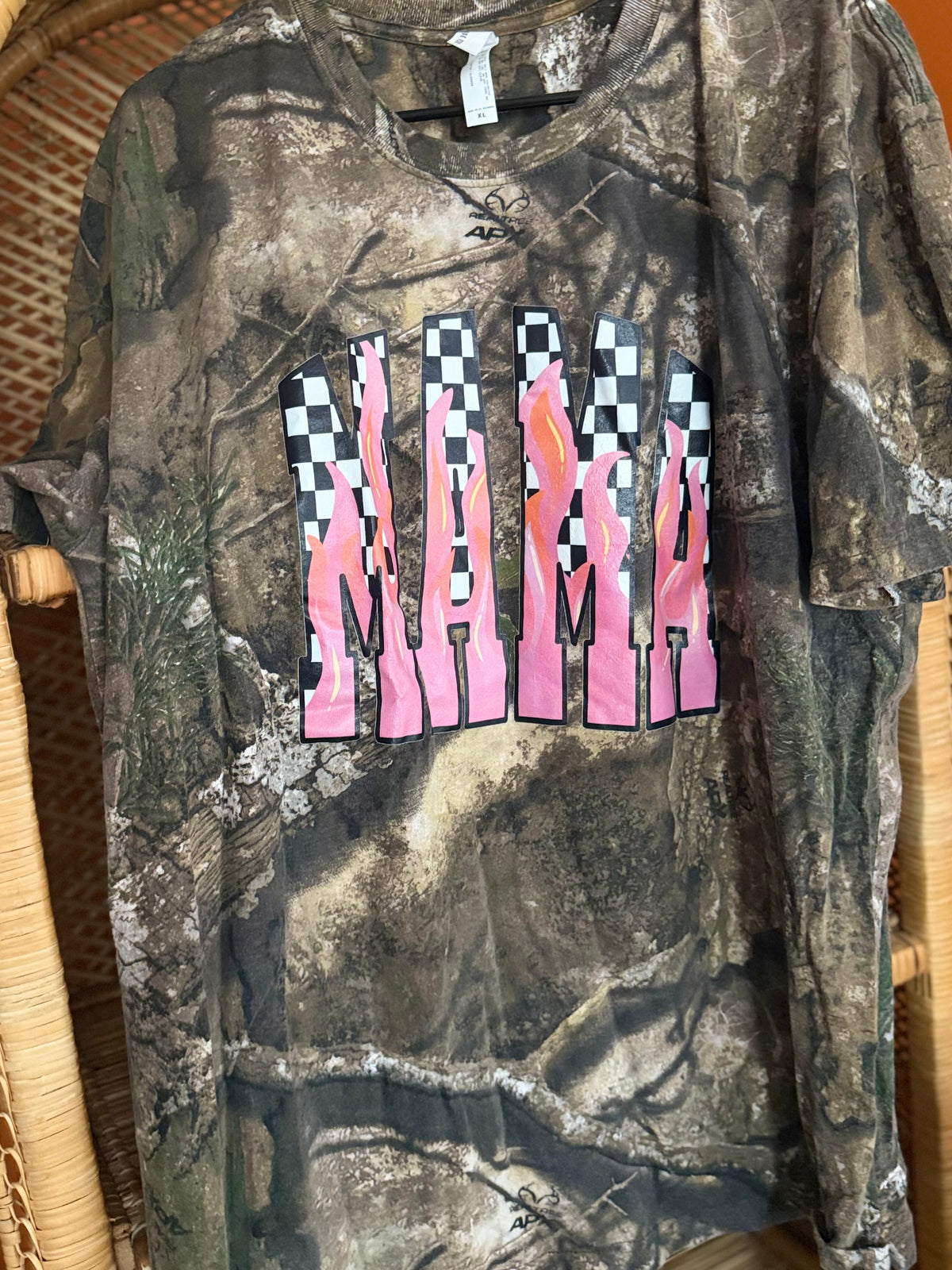 Mama Camo Tee : XL