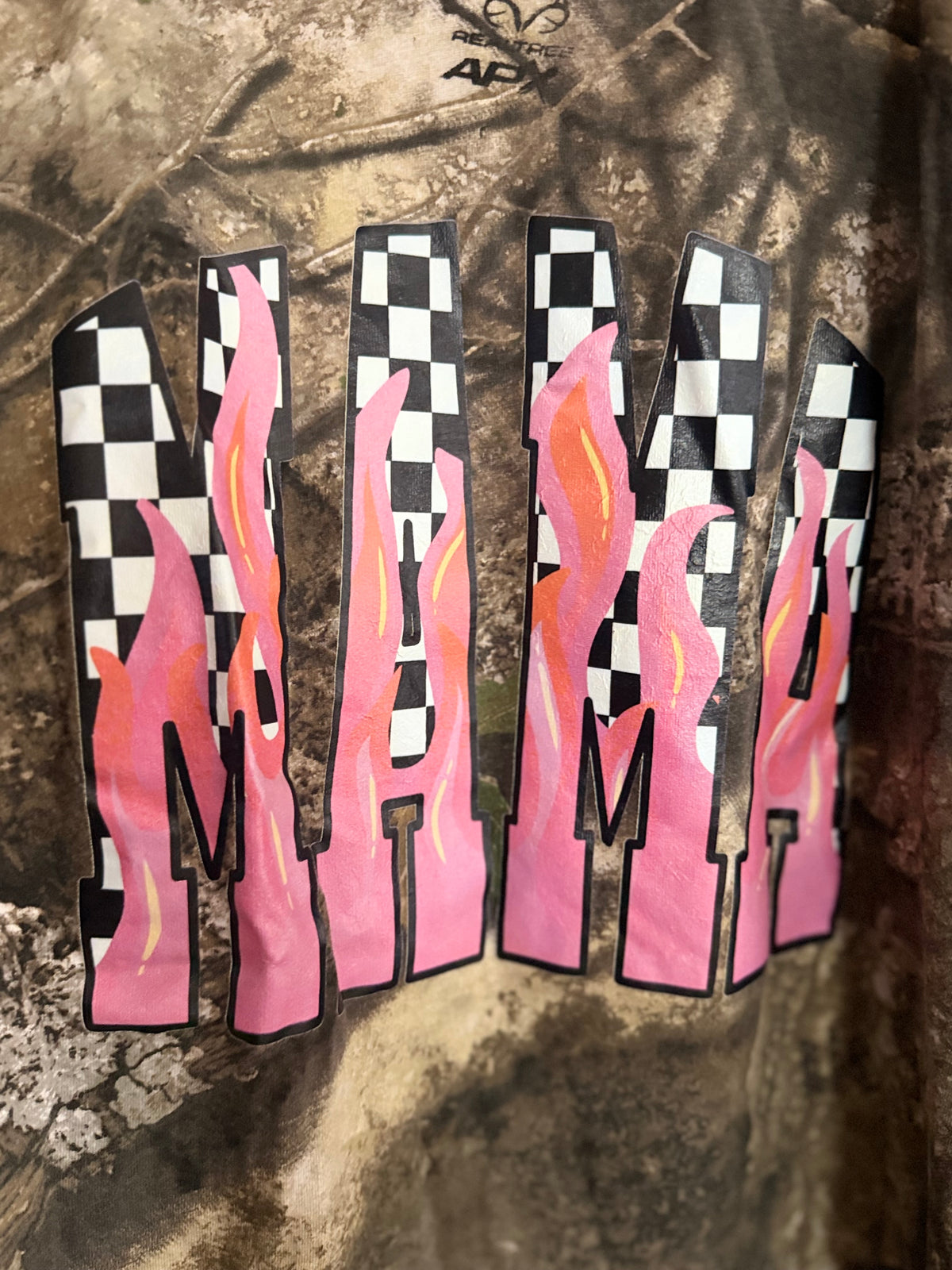 Mama Camo Tee : XL