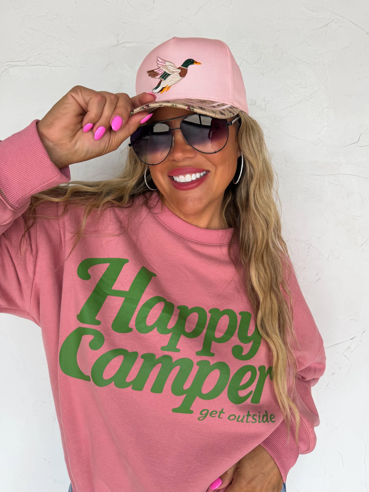 Happy Camper Pullover : 3 Color Options : PREORDER