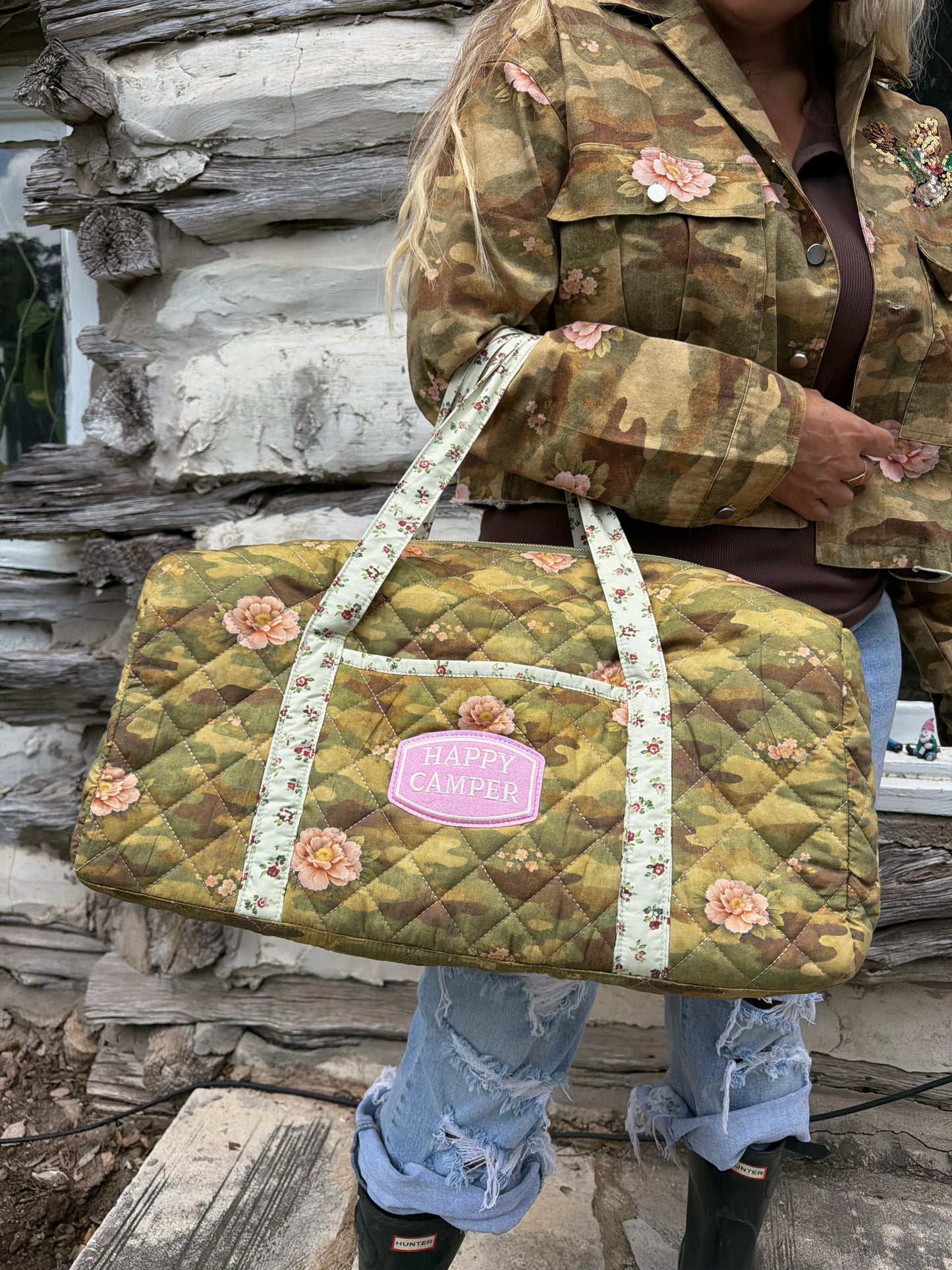 Happy Camper Duffle Bag : PREORDER