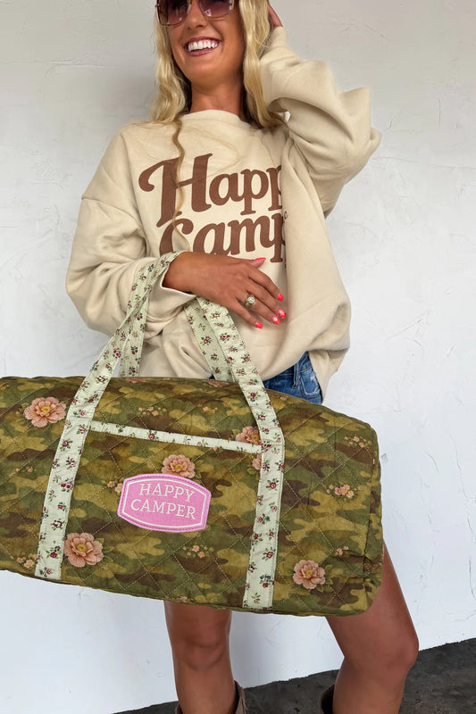 Happy Camper Duffle Bag : PREORDER
