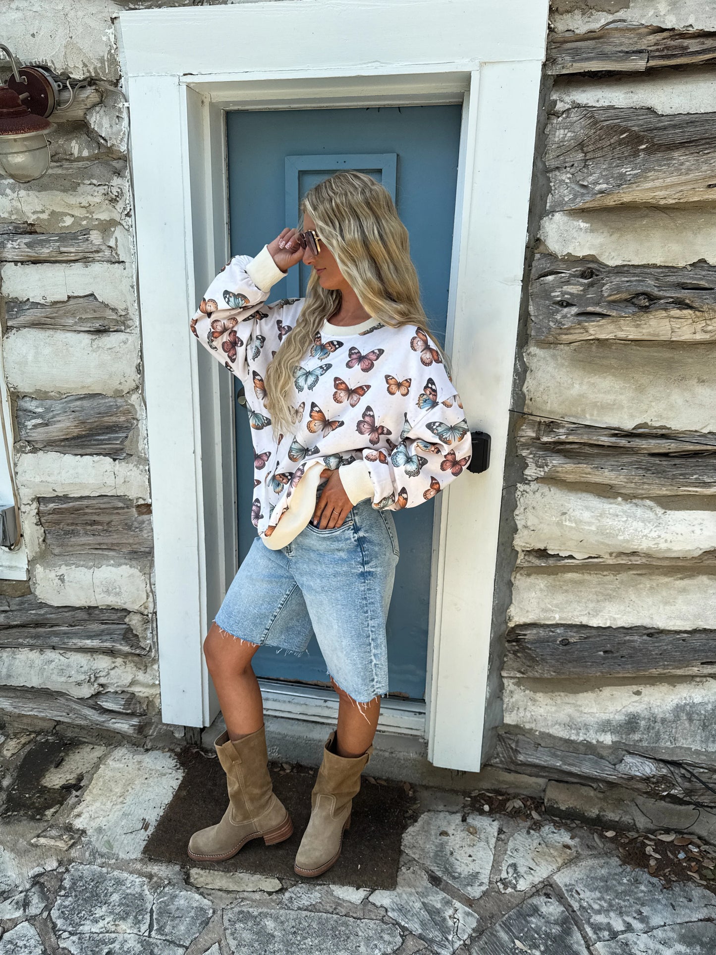 Butterfly Season Pullover