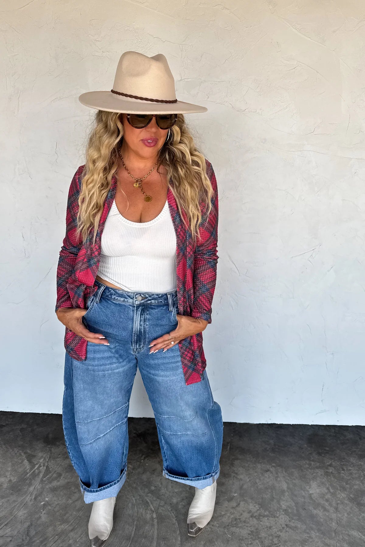 Plaid Lola Cardigan : 3 Color Options | PREORDER
