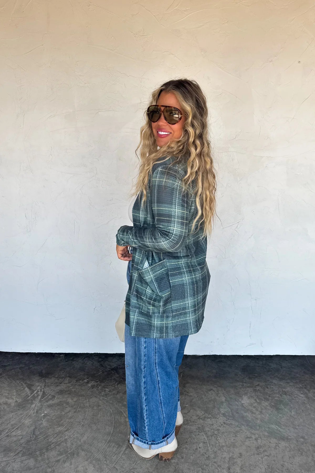 Plaid Lola Cardigan : 3 Color Options | PREORDER