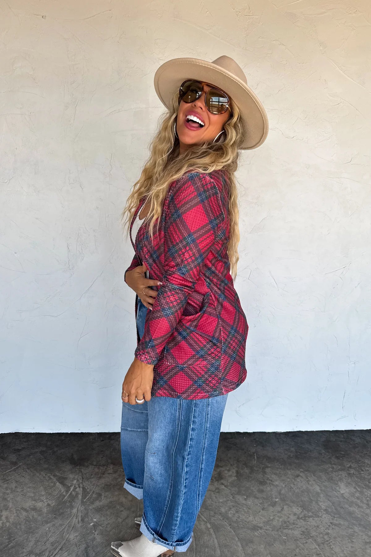 Plaid Lola Cardigan : 3 Color Options | PREORDER