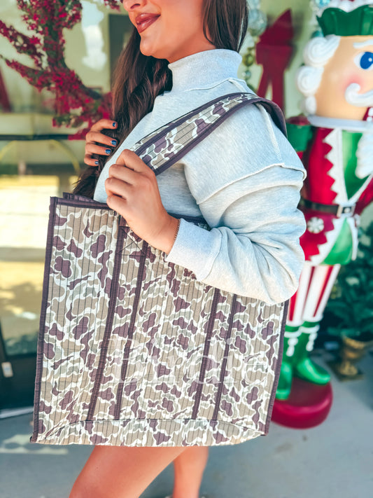 All In Quilted Tote : 3 Prints | PREORDER