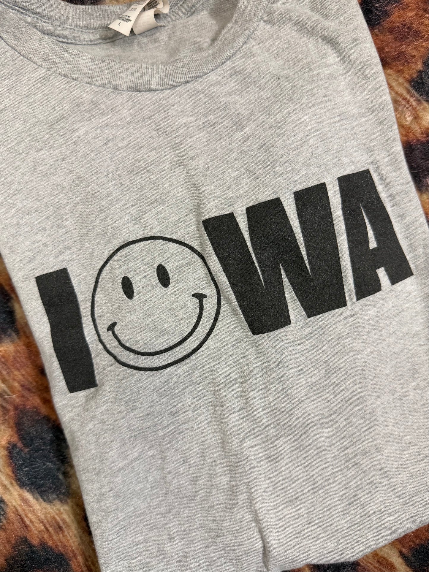 Iowa Smiley Tee : L