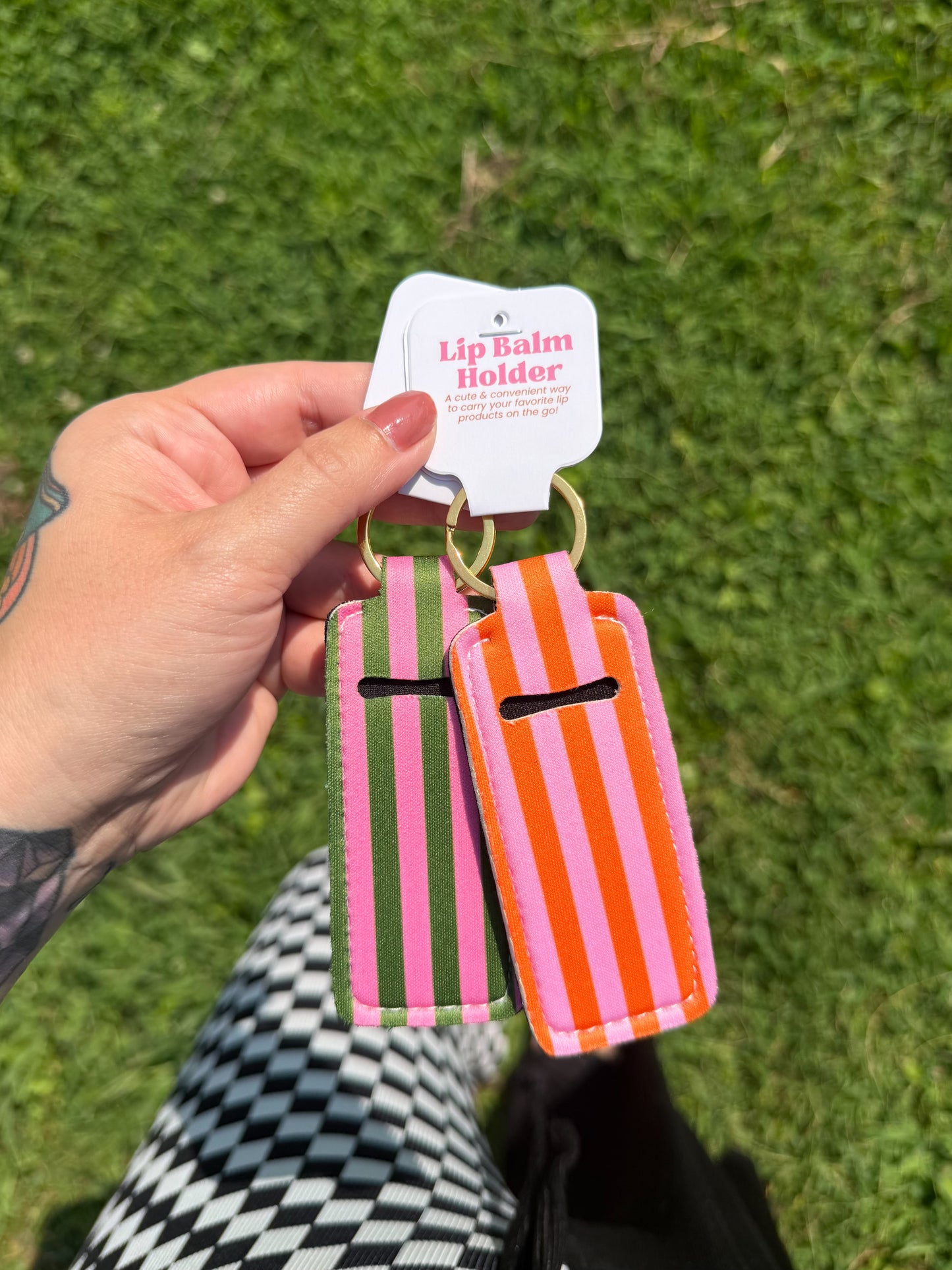 Lip Balm Holder : Keychain