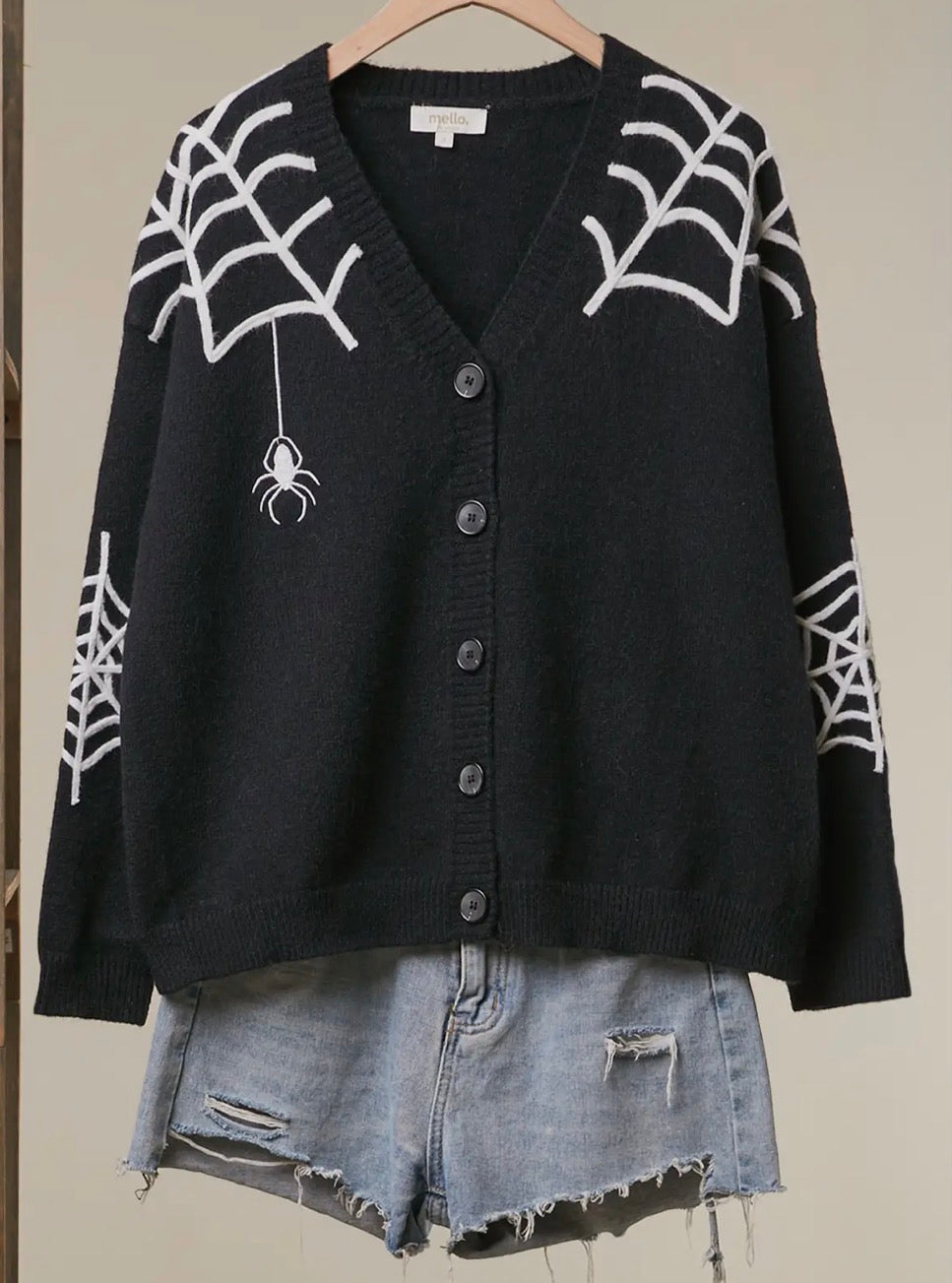 Spider Web Cardigan : PREORDER