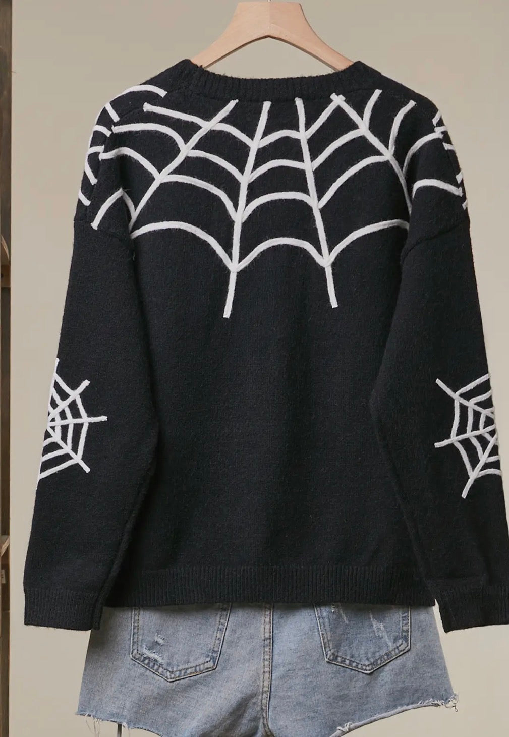 Spider Web Cardigan : PREORDER