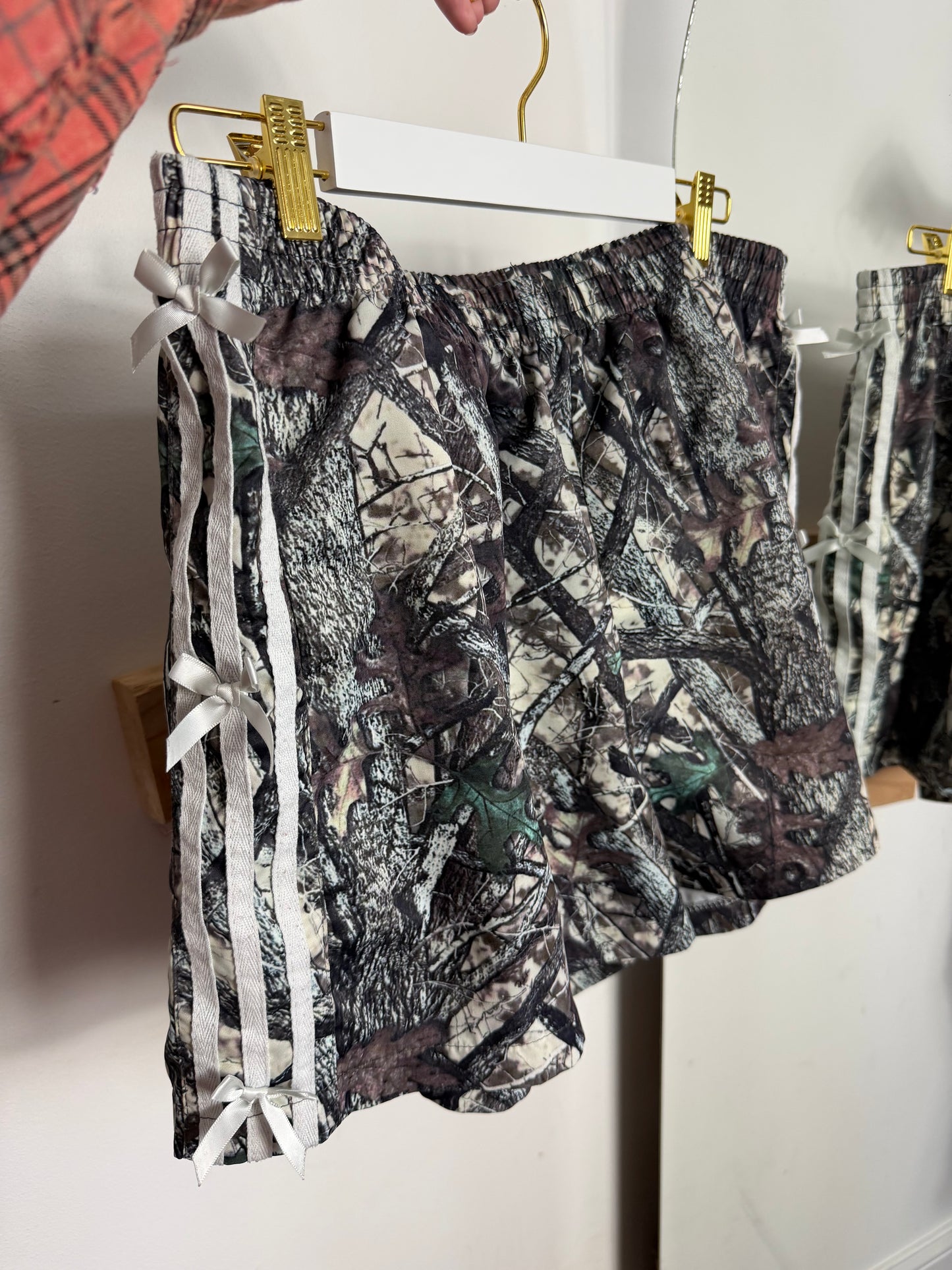 Camo Bow Shorts : XL : NEW