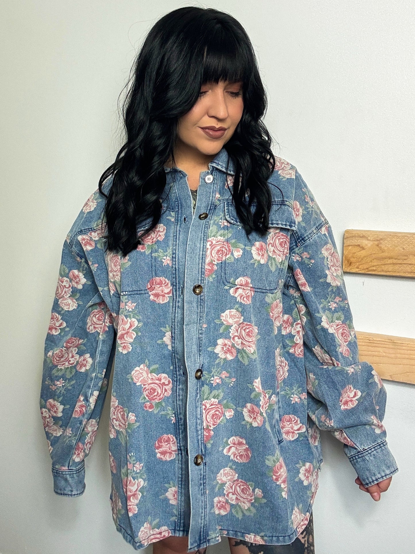 Wild Rose Denim Jacket