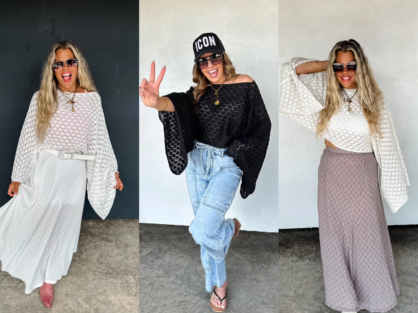Boho Bell Sleeve Top : 3 Color Options | PREORDER