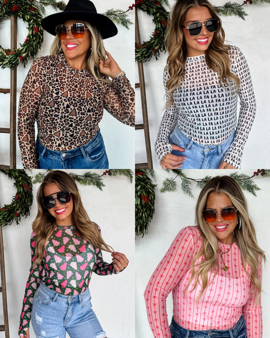 Dress It Up Mesh Top