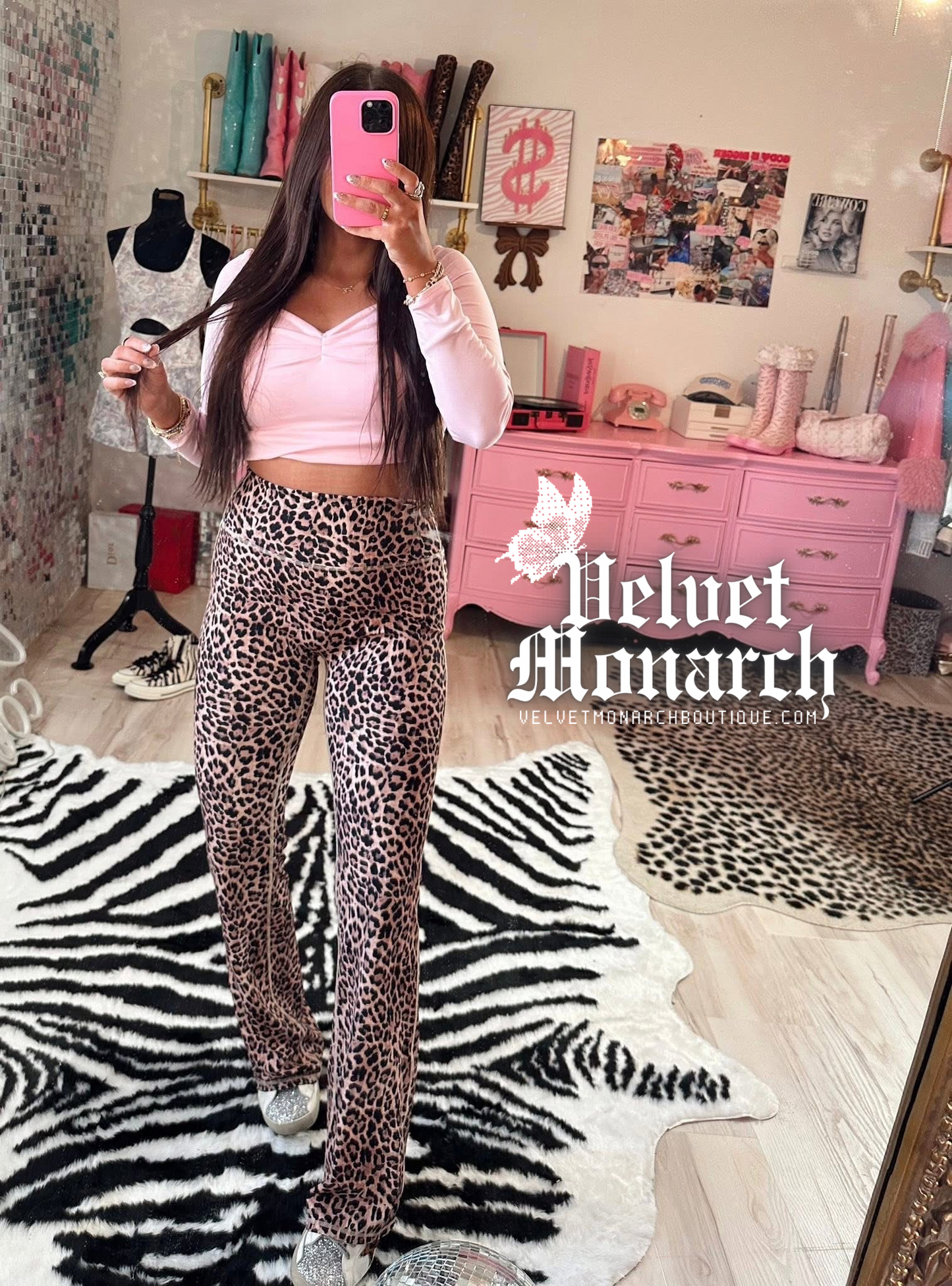 Butter Soft Yoga Pants : Leopard | PREORDER