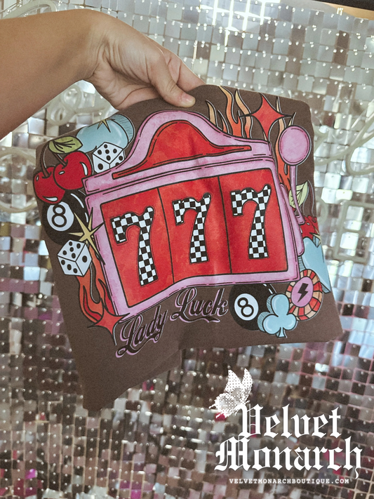 Lady Luck 777 Tee (2X left)