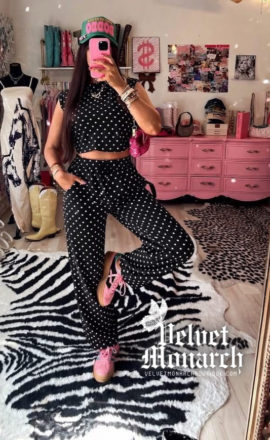 Polka Dot Two-Piece Set : PREORDER